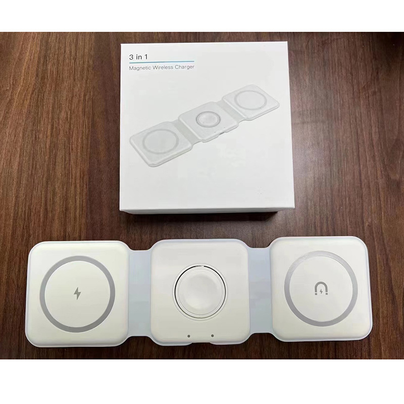 Đế sạc không dây từ tính 3 trong 1 gấp gọn VIVIT